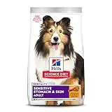 Hill's Science Diet Dry Dog Food, Adult, Sensitive Stomach & Skin, Chicken Recipe, 30 lb. Bag